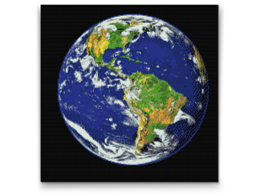 Diamond Paint - Planeten Jorden