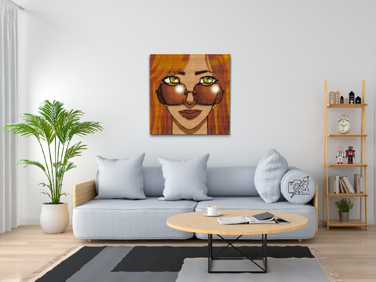 Diamond Paint - Charmerende blik