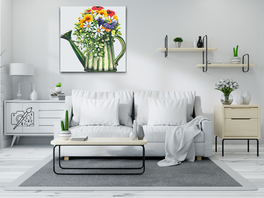 Paint by number - Buket i krus