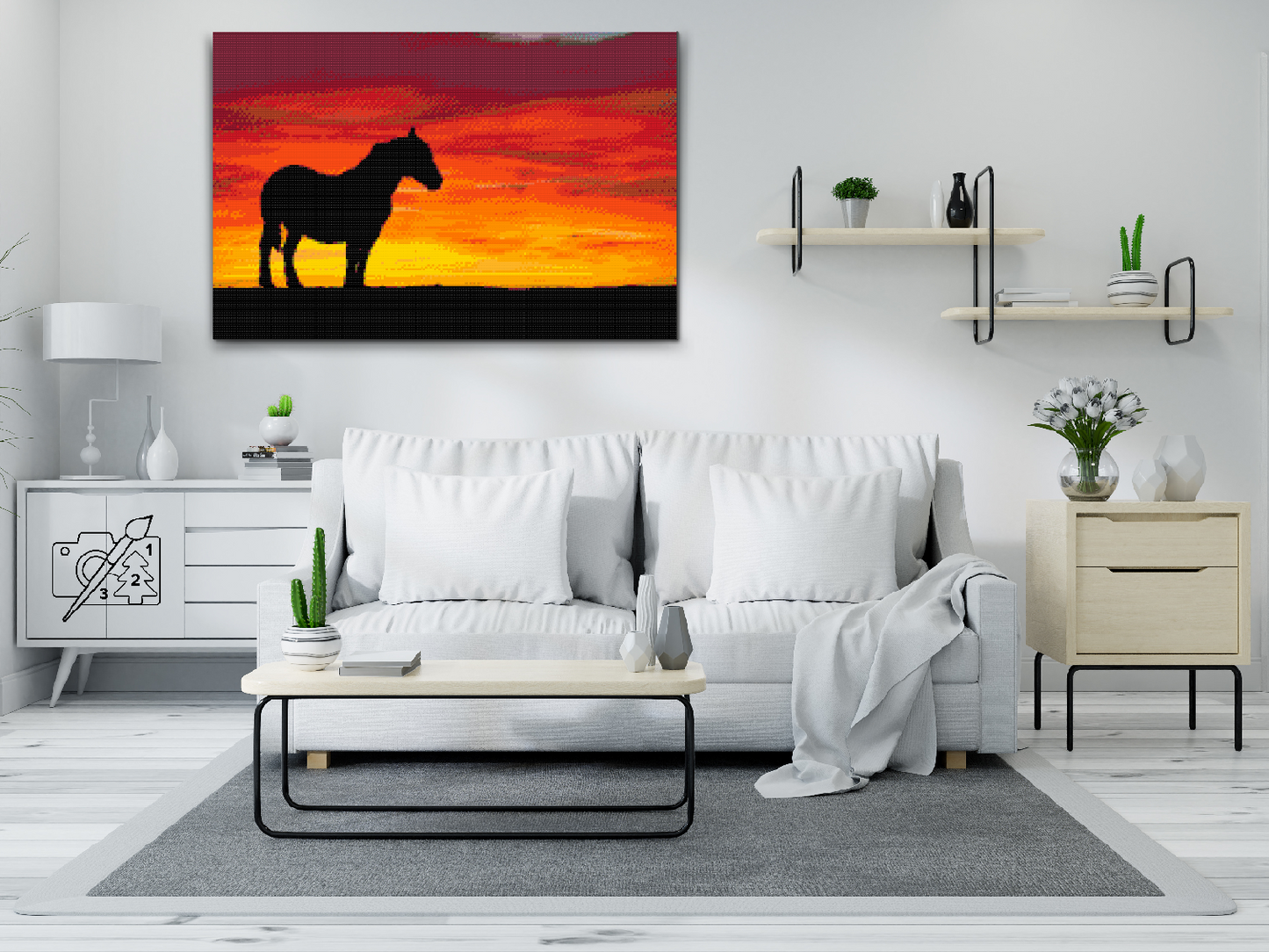 Diamond Paint - War Horse