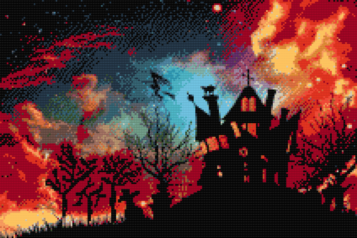 Diamond Paint - Horror House
