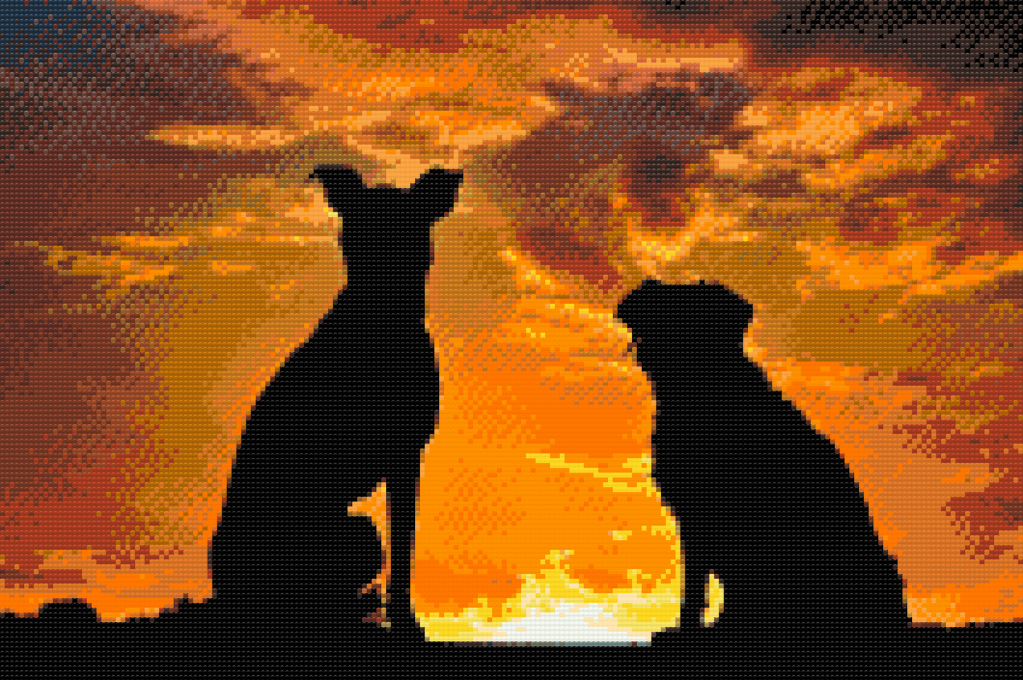 Diamond Paint - Dogs Friends