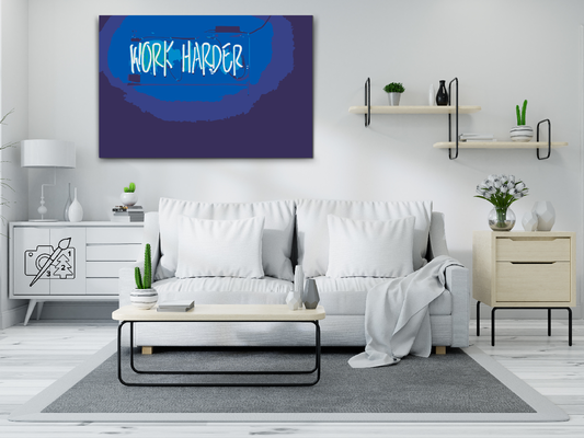 Paint by number - Arbejd hårdere