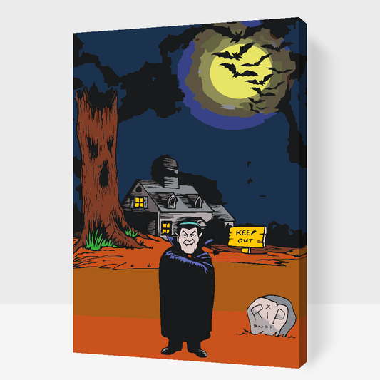 Paint by number - Dracula