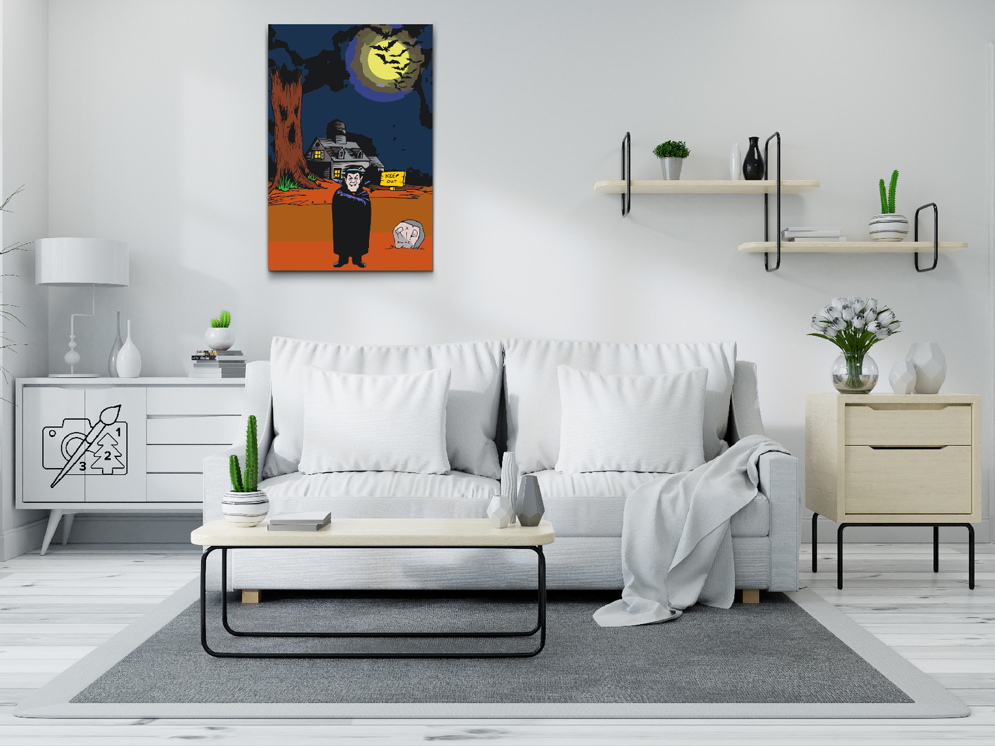 Paint by number - Dracula