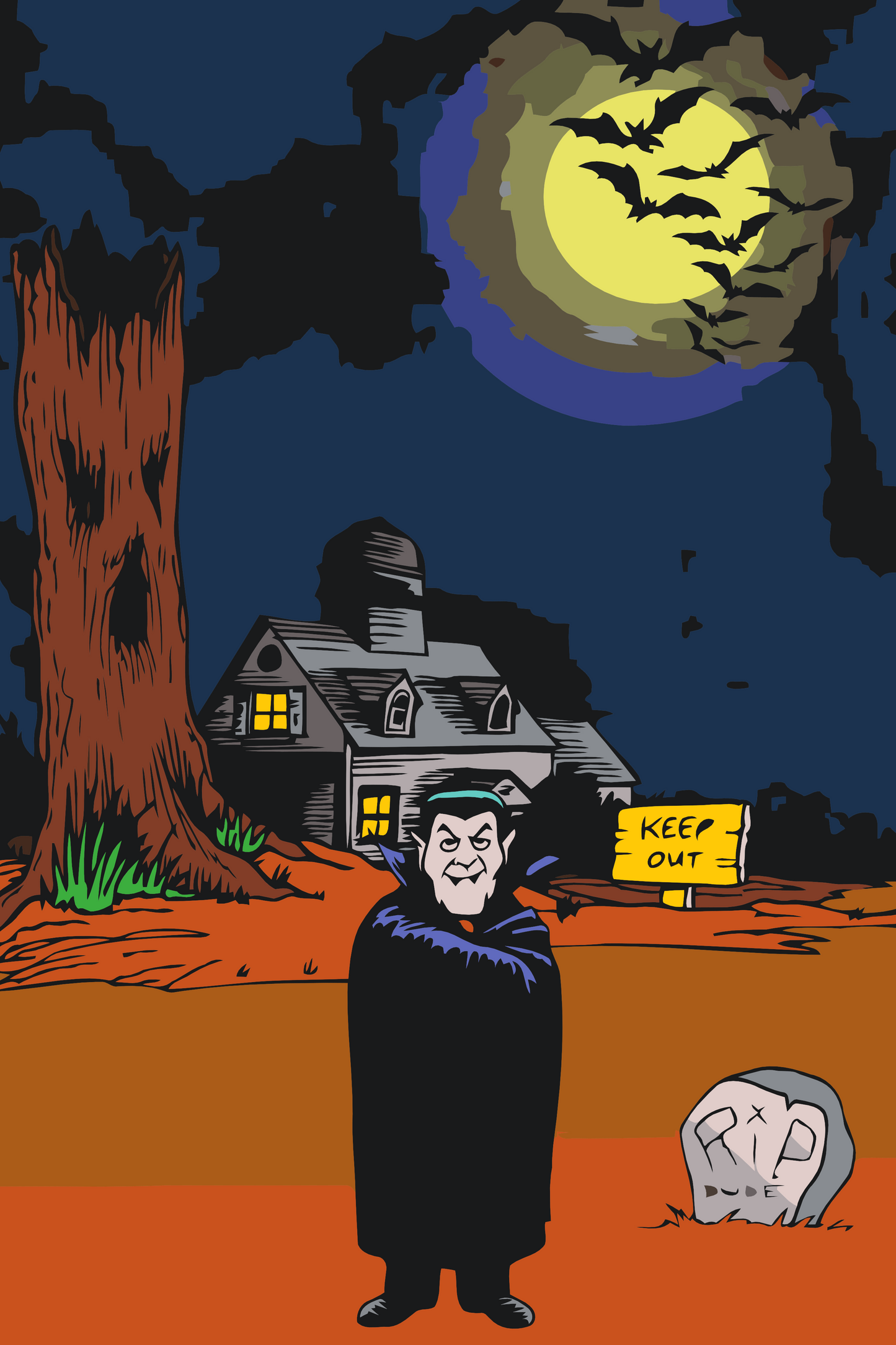 Paint by number - Dracula