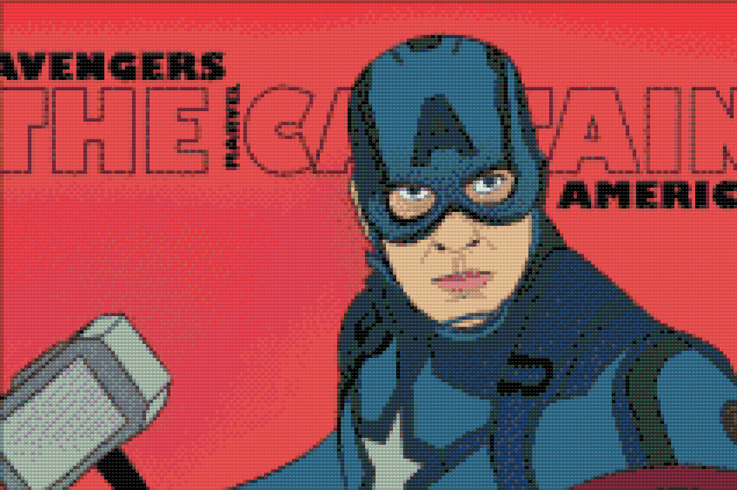 Diamond Paint - Captain America 1