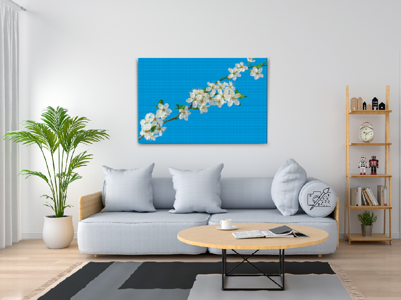 Diamond Paint - Blomstrende træ