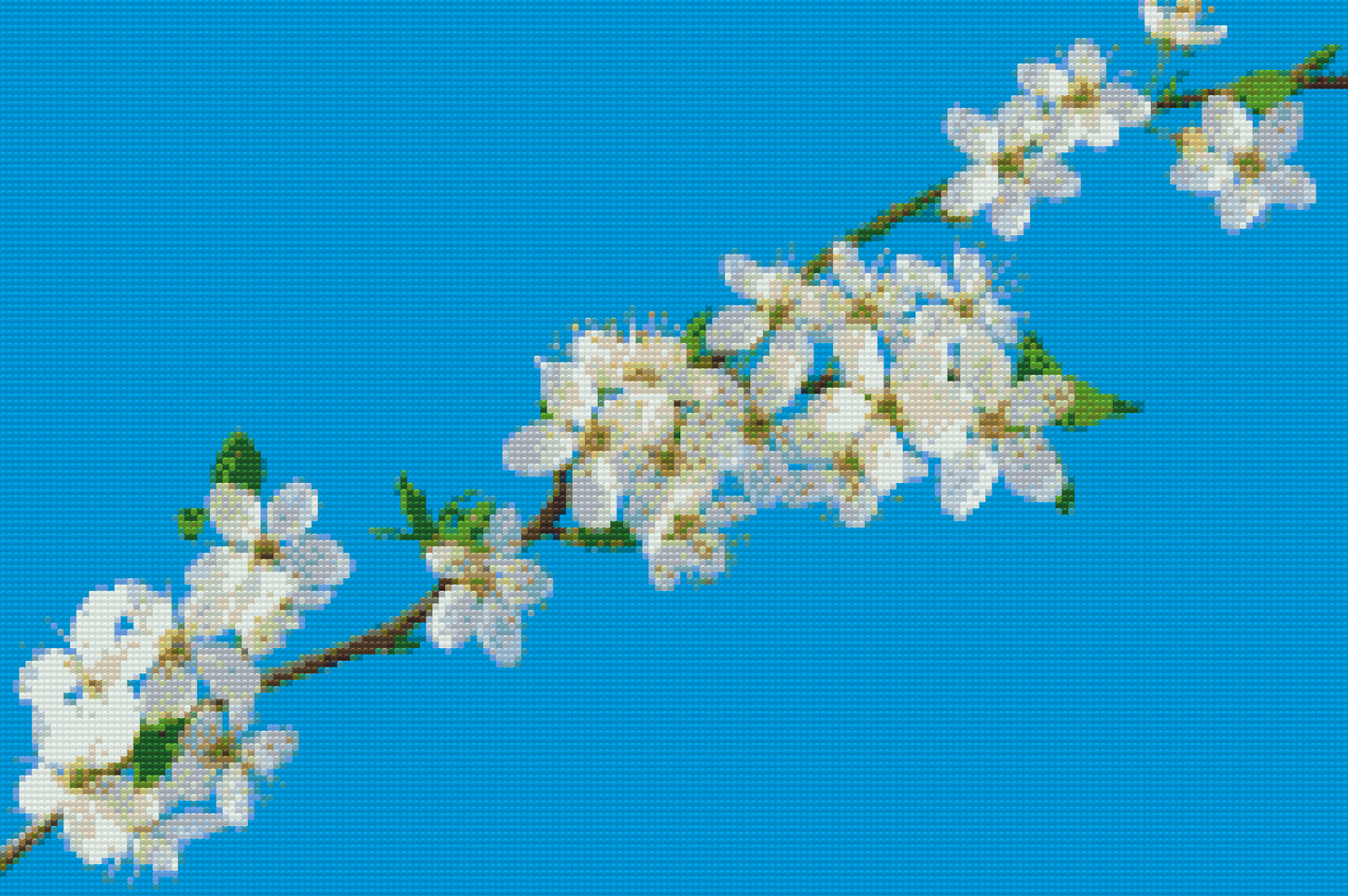 Diamond Paint - Blomstrende træ