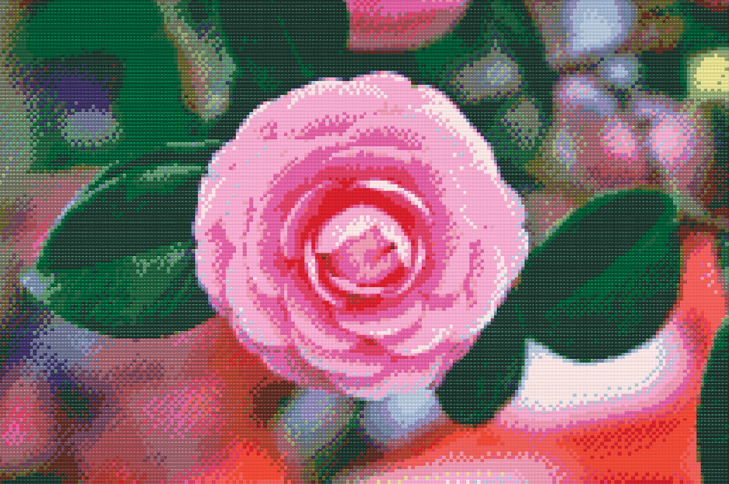 Diamond Paint - Pink Camellia