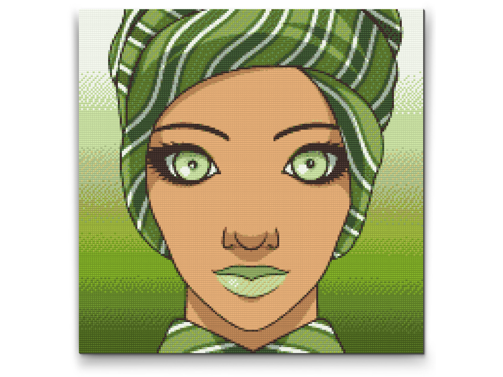 Diamond Paint - Kvinde med turban