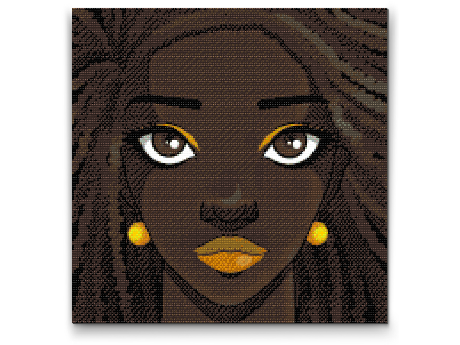 Diamond Paint - Afro-kvinde