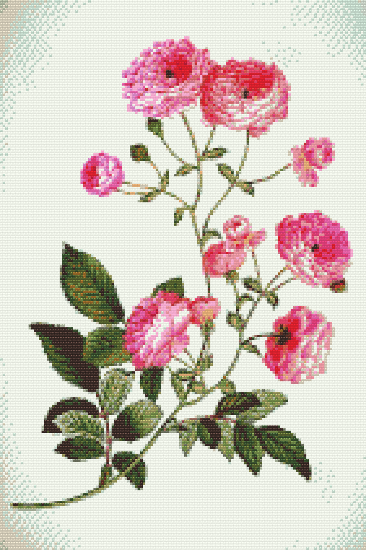 Diamond Paint - Vintage Flowers 2
