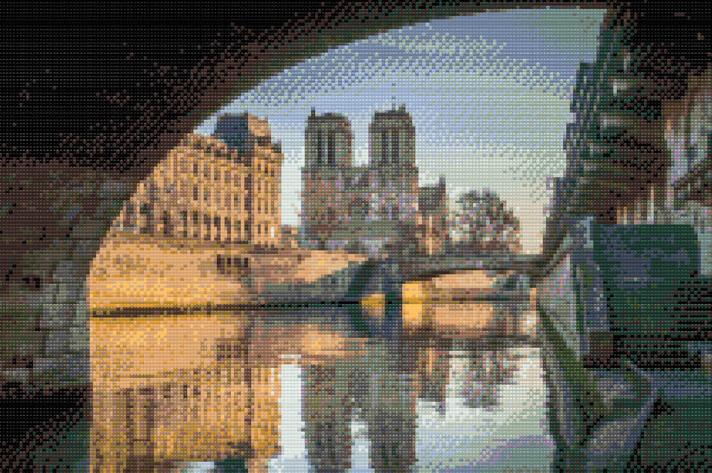 Diamond Paint - Katedralen Notre-Dame