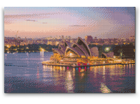 Diamond Paint - Night Sydney Opera House