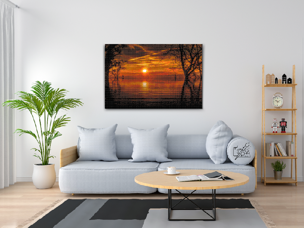 Diamond Paint - Magisk solnedgang