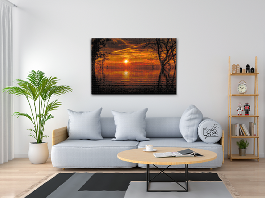 Diamond Paint - Magisk solnedgang