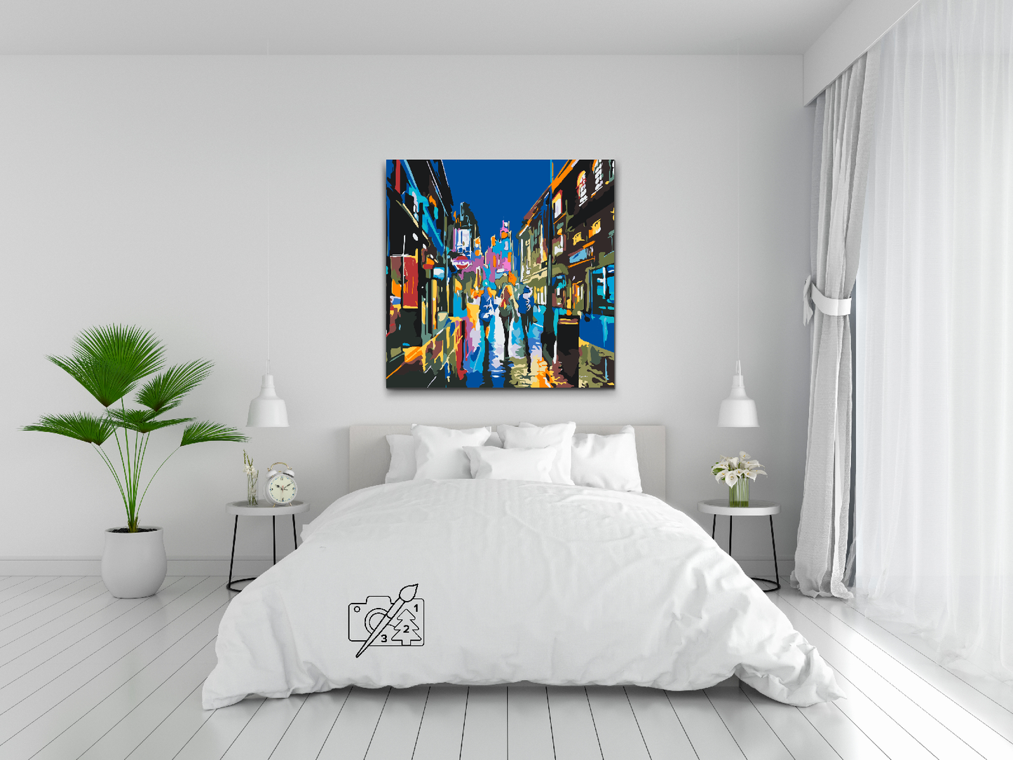 Paint by number - Kvinder i byen