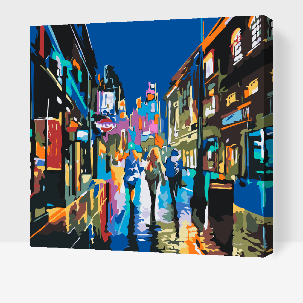 Paint by number - Kvinder i byen