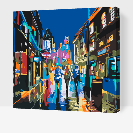 Paint by number - Kvinder i byen