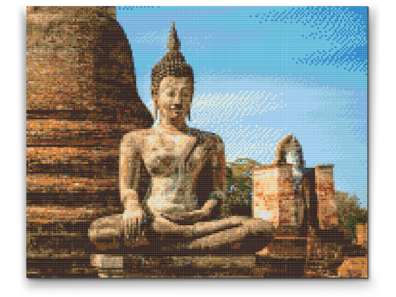 Diamond Paint - Buddha-statue