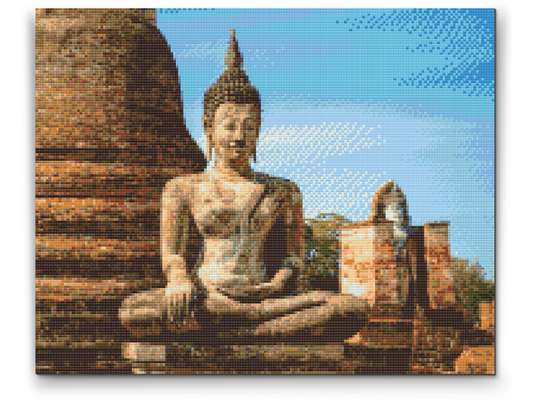 Diamond Paint - Buddha-statue