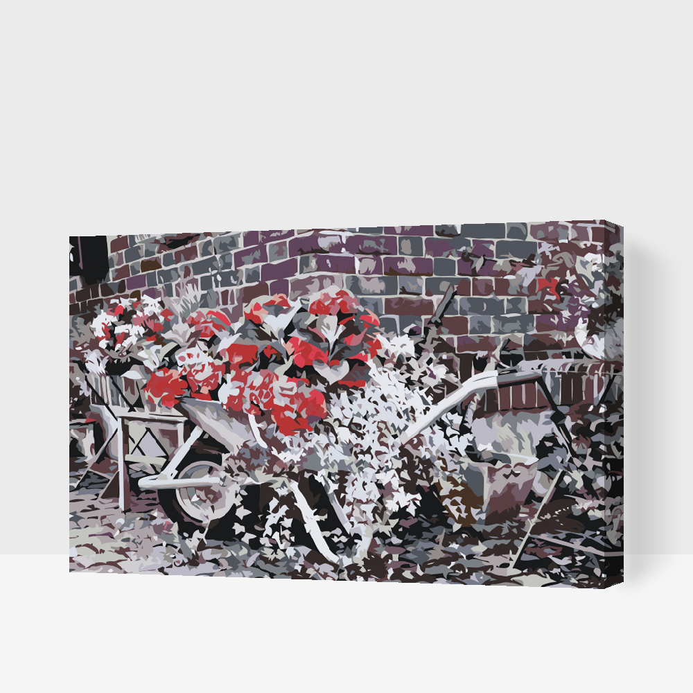 Paint by number - Hortensiaer