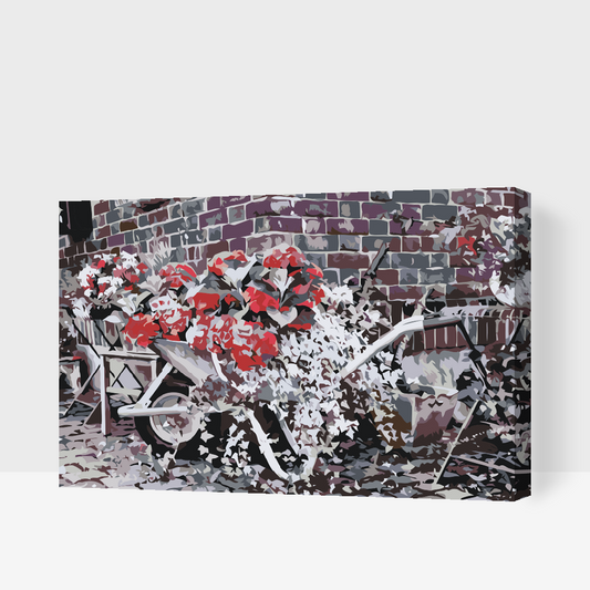 Paint by number - Hortensiaer