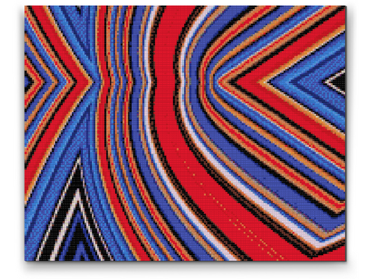 Diamond Paint - Abstrakt baggrund