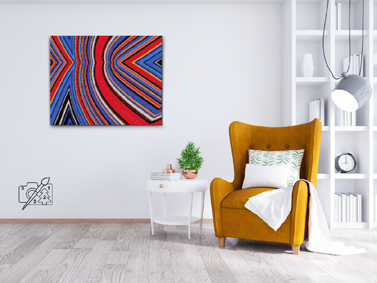 Diamond Paint - Abstrakt baggrund