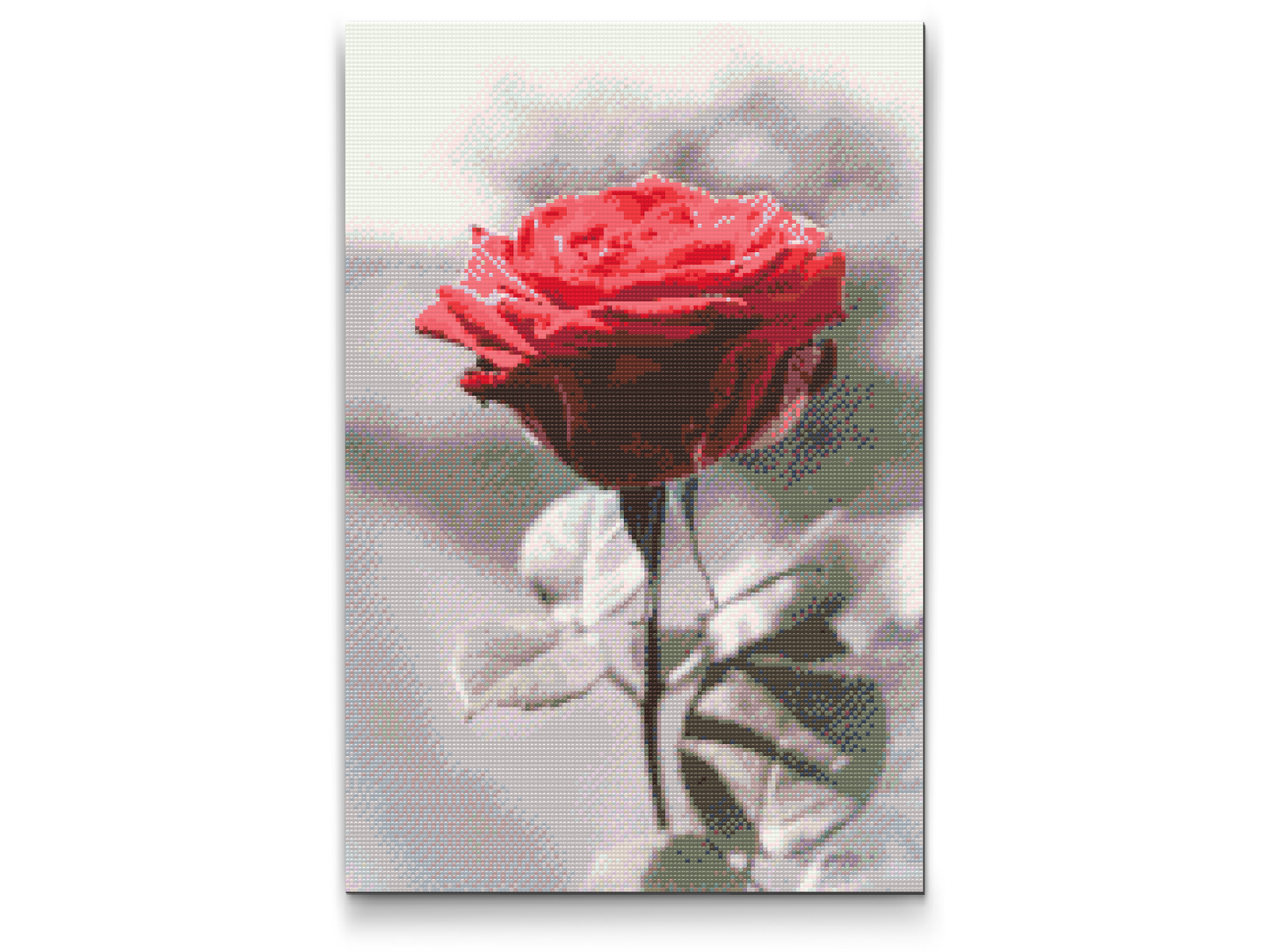 Diamond Paint - Blomstrende Rose
