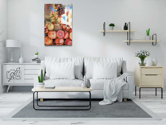 Diamond Paint - Kokos og frugter