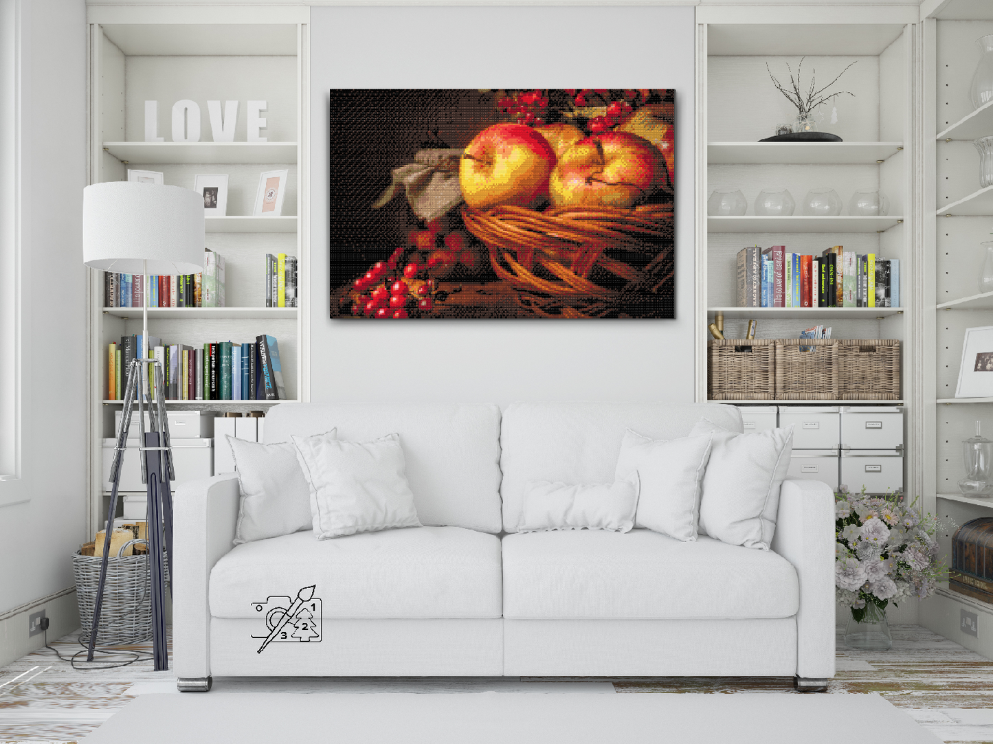 Diamond Paint - Frugter fra Garden