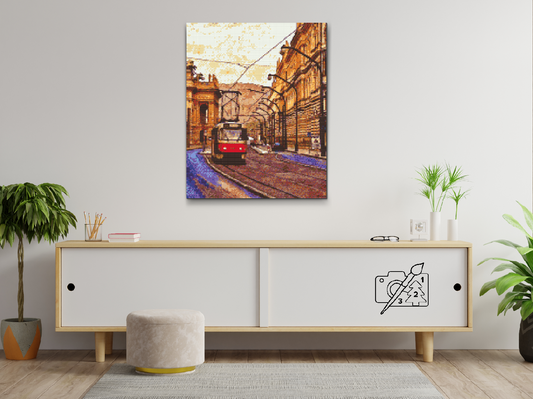 Diamond Paint - Prag Sporvogn
