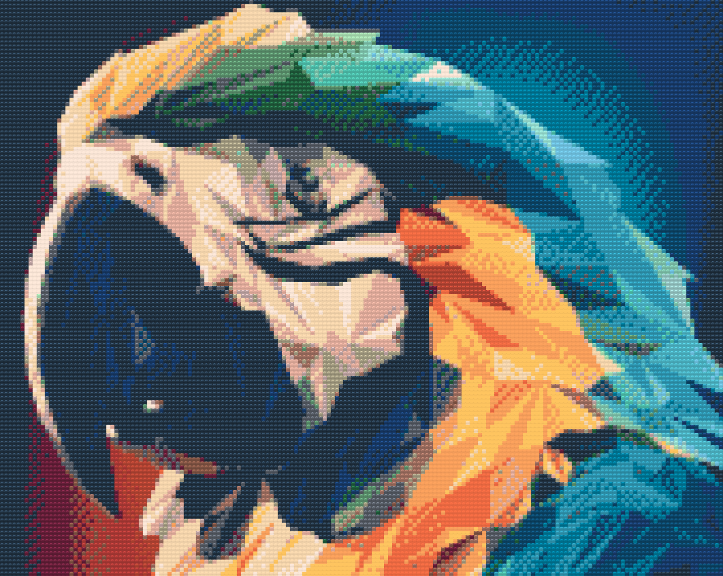 Diamond Paint - Ara Parrot 2