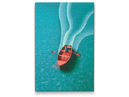 Diamond Paint - Roning til søs