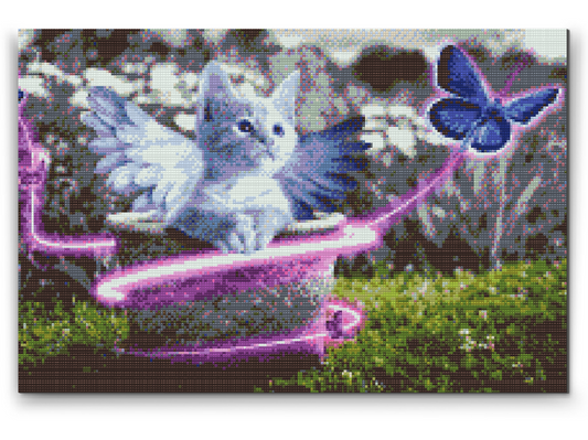 Diamond Paint - Killing med vinger