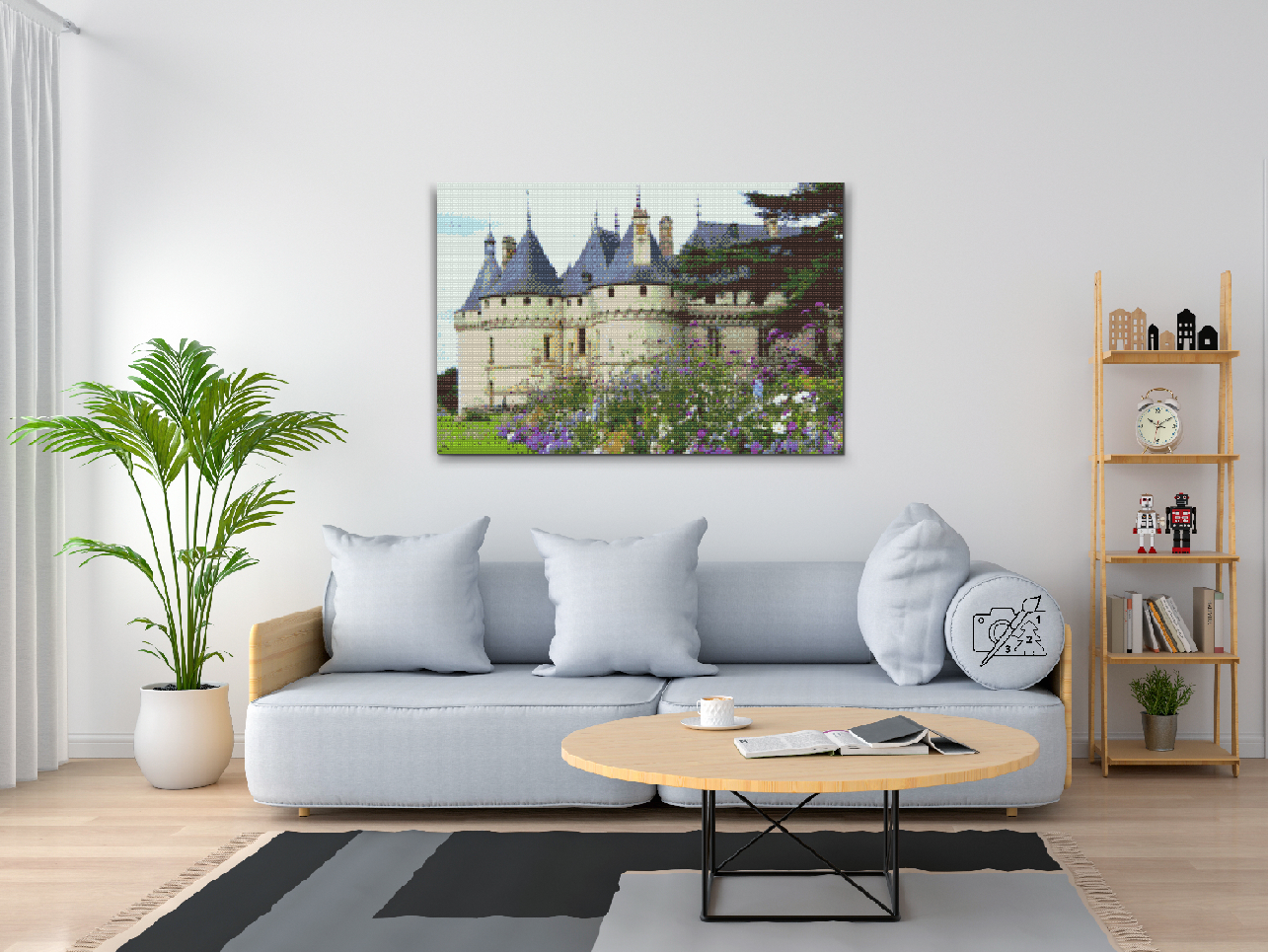 Diamond Paint - Loire-slottet