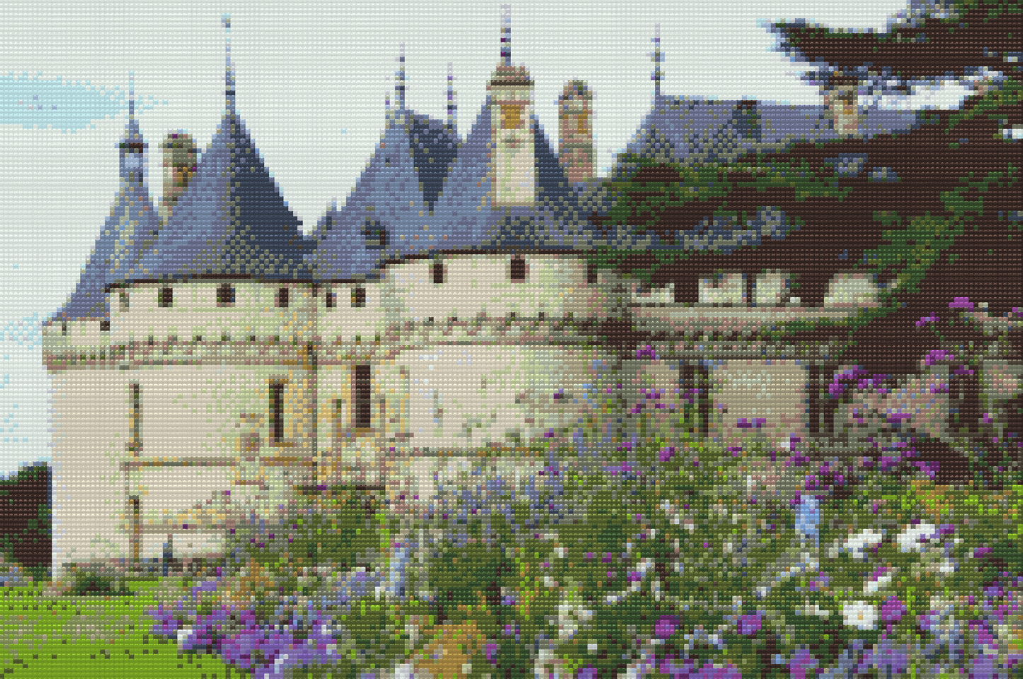 Diamond Paint - Loire-slottet