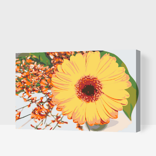 Paint by number - Gerbera