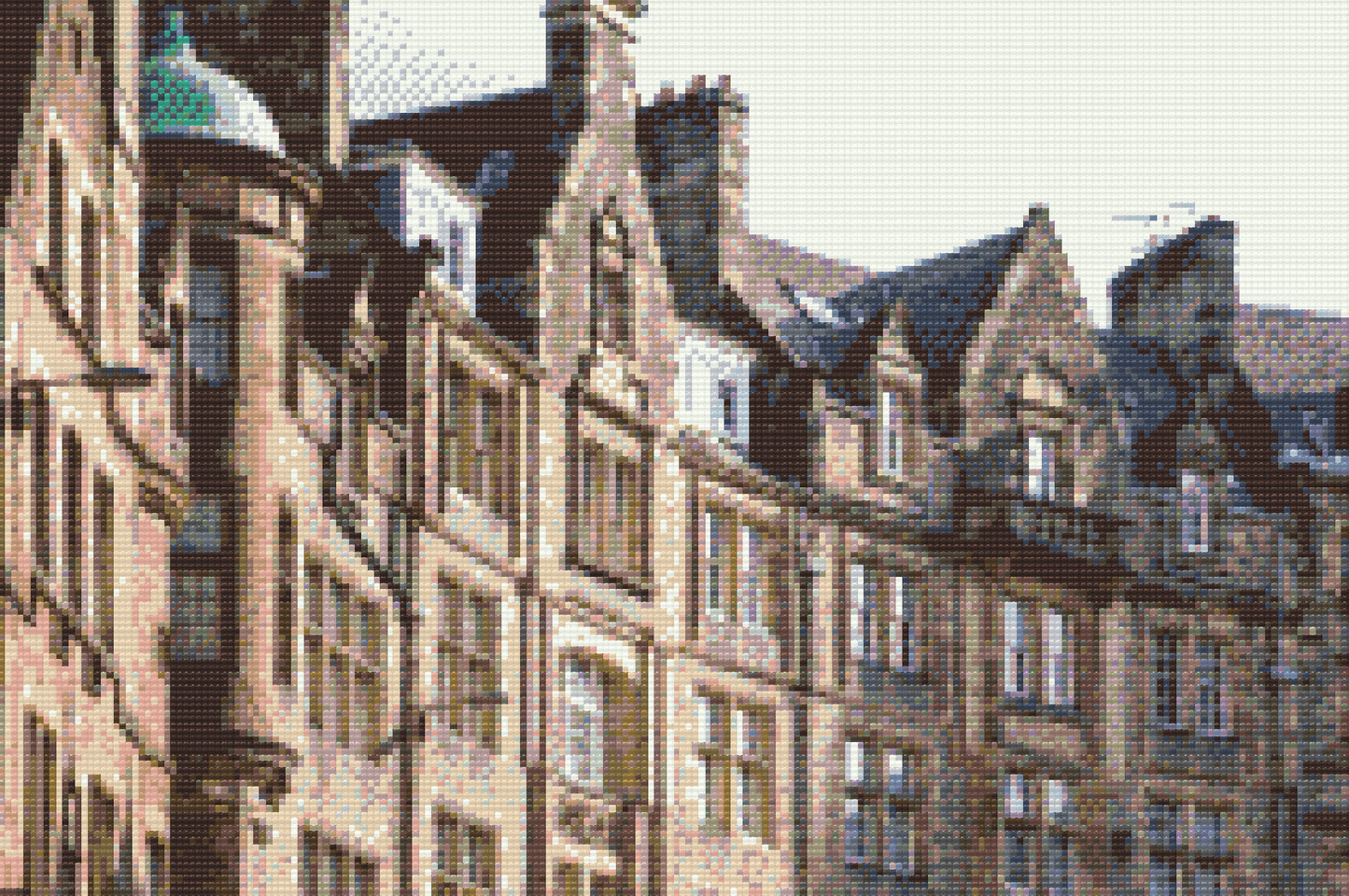 Diamond Paint - Huse i Edinburgh