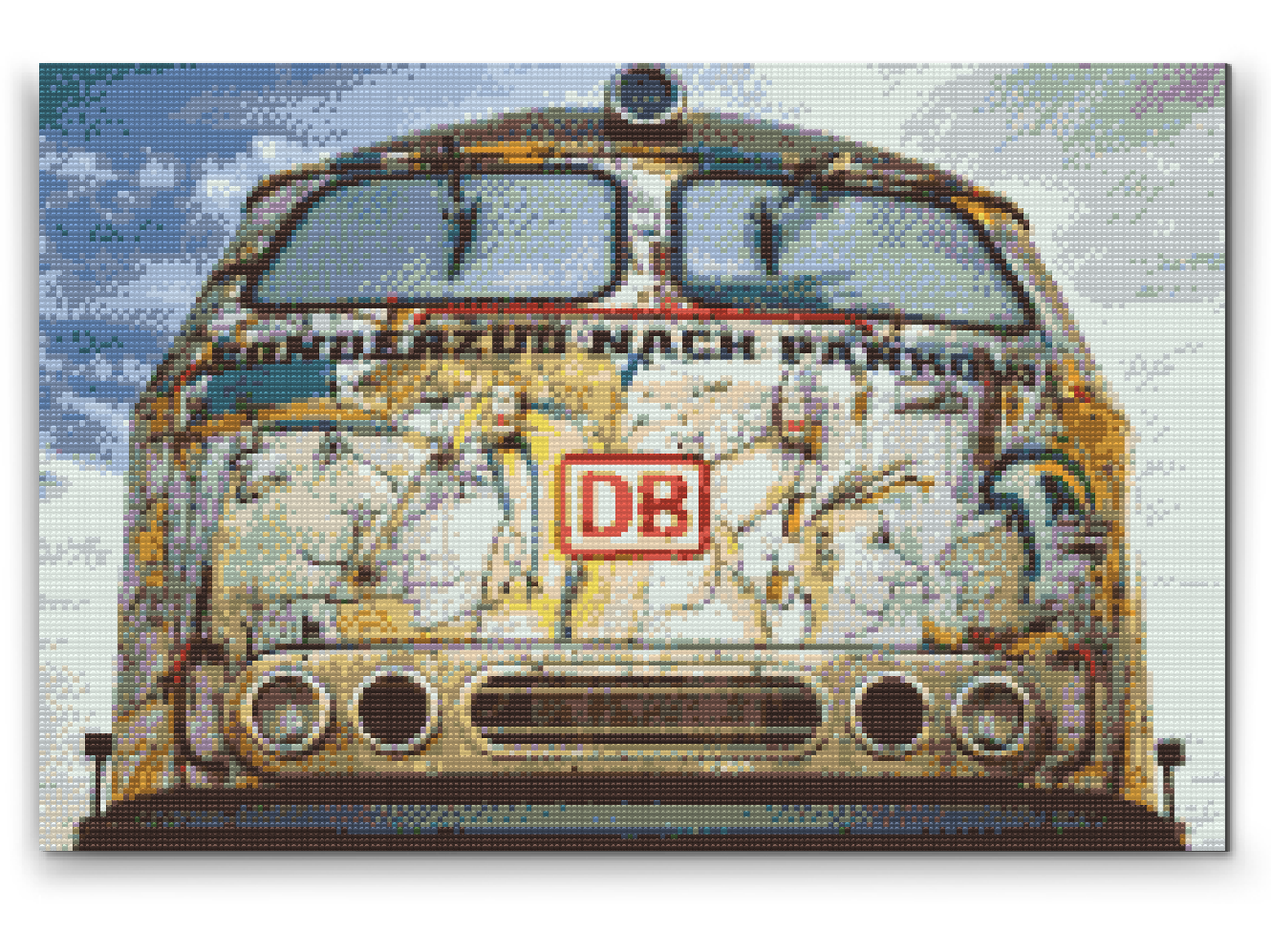 Diamond Paint - Deutsche Bahn-tog