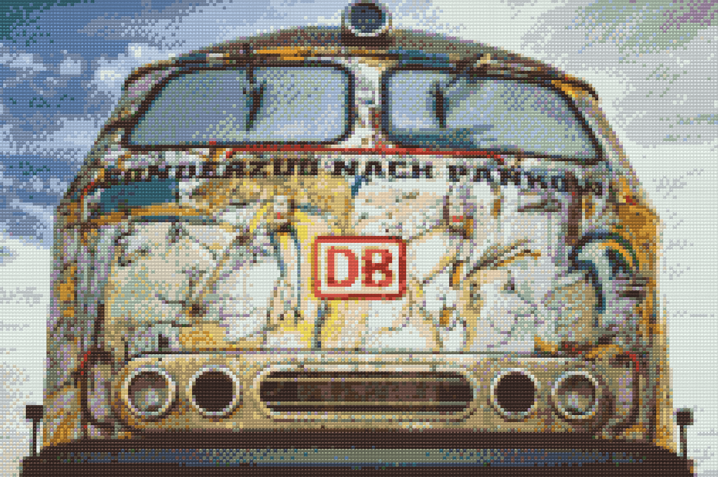 Diamond Paint - Deutsche Bahn-tog