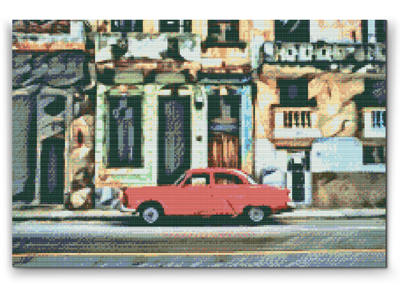Diamond Paint - At rejse rundt i Cuba i bil