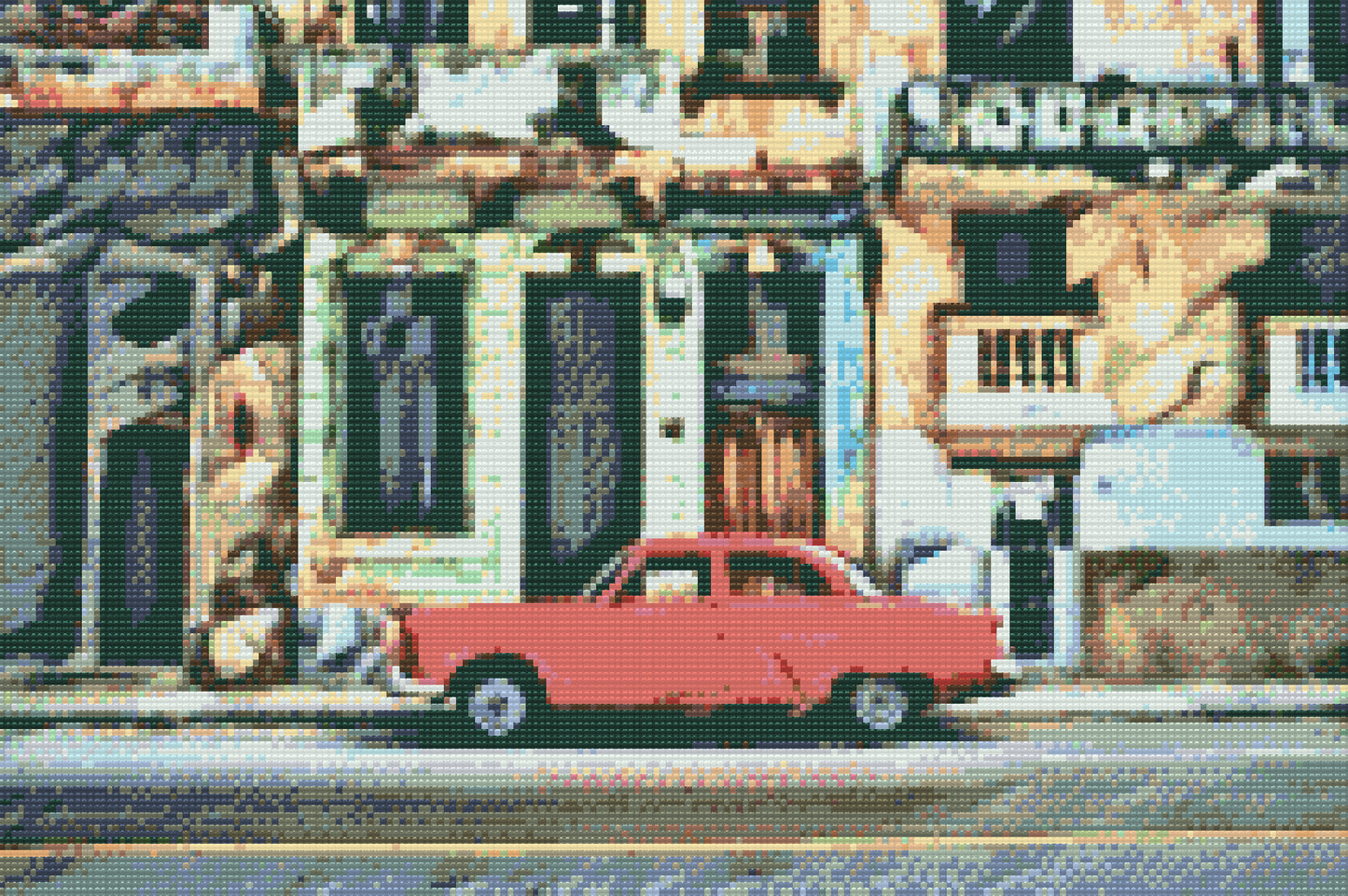 Diamond Paint - At rejse rundt i Cuba i bil