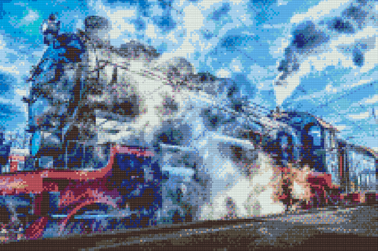 Diamond Paint - Lokomotiv