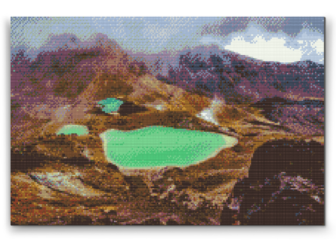 Diamond Paint - Tongariro Nationalpark