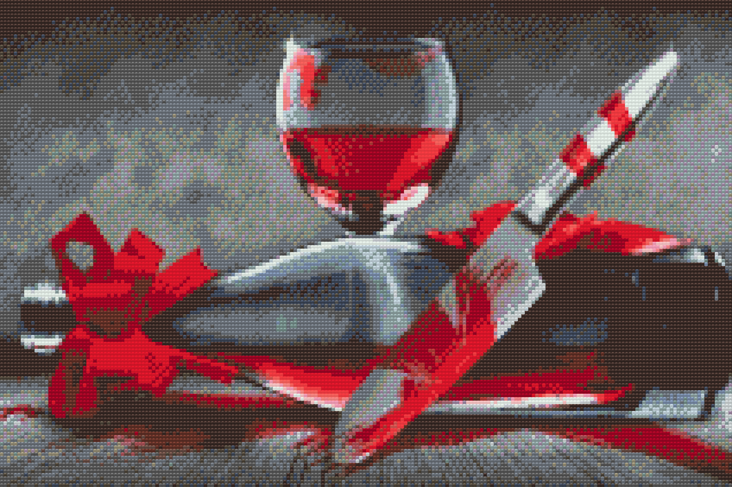 Diamond Paint - Forbandede vin