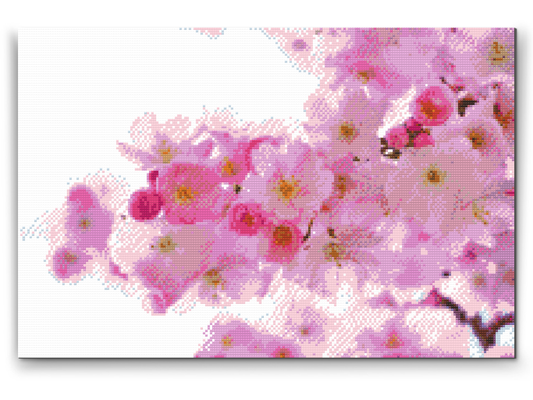 Diamond Paint - Blomstrende kirsebær