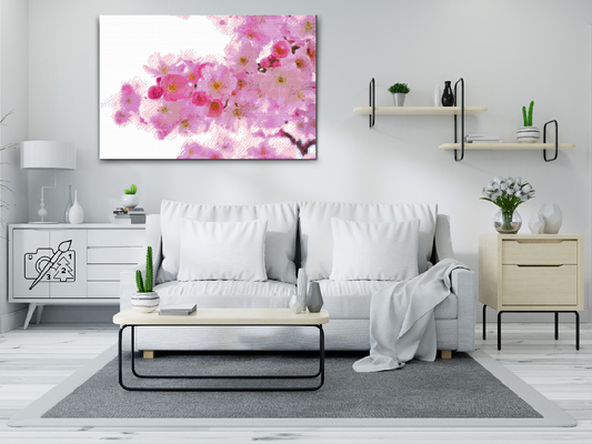 Diamond Paint - Blomstrende kirsebær